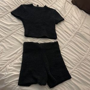 SKIMS cozy knit set